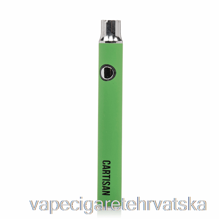 Vape Cigareta Cartisan Gumb Vv 350 510 Baterija Zelena